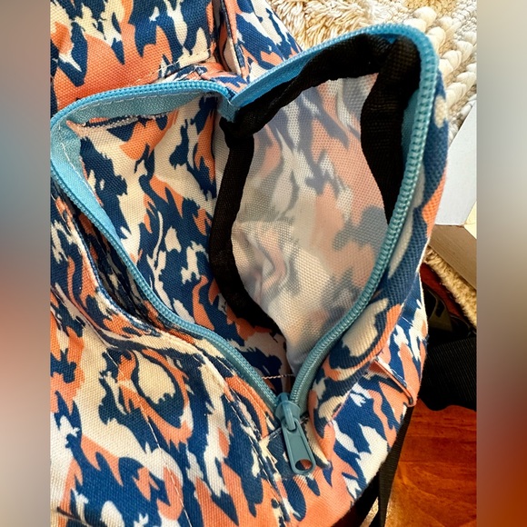 EUC 💠 Kavu Rope Shoulder Bag. Orange/Blue/White Exceptionally clean inside/out - Picture 10 of 14